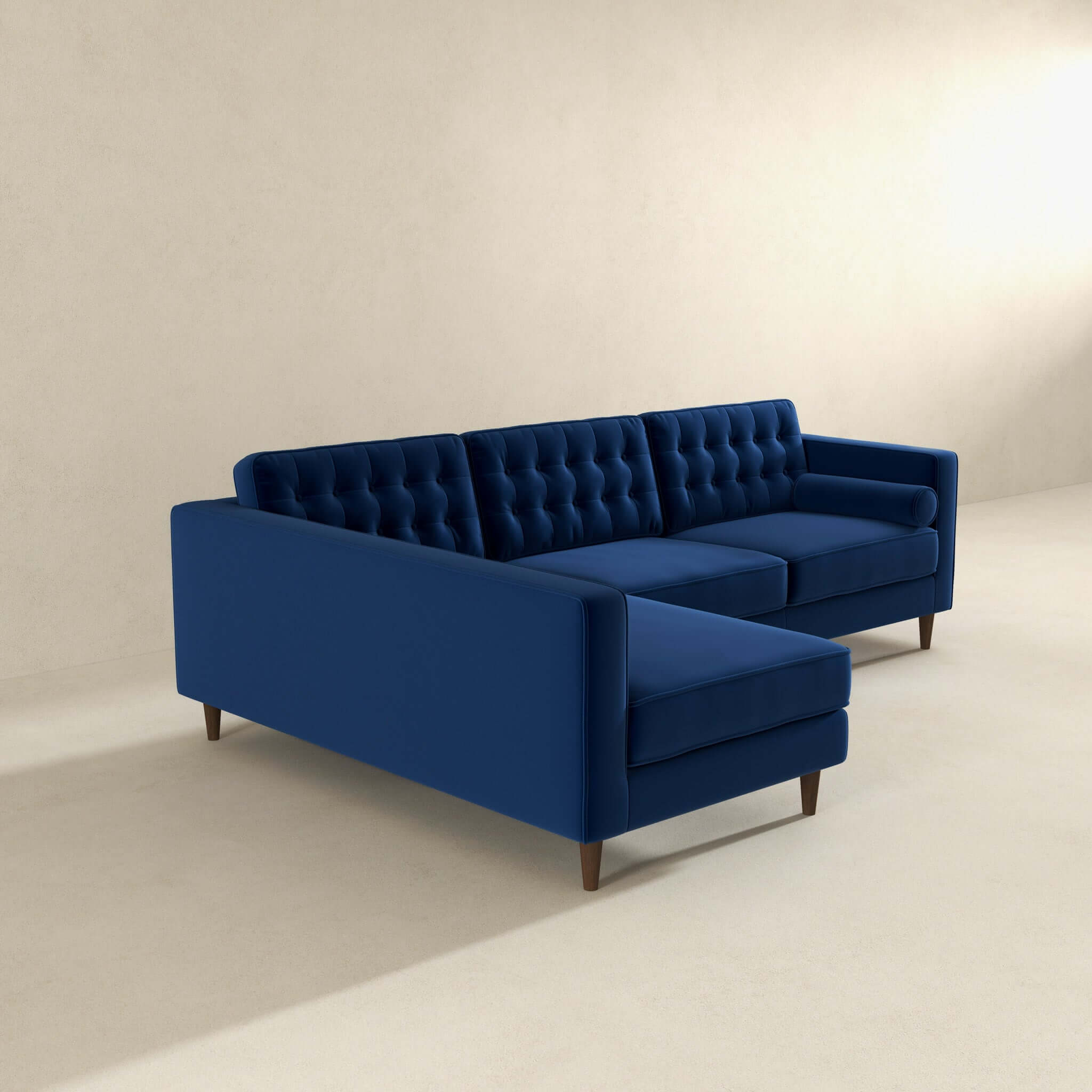 Ashcroft - Christian Velvet Sectional Sofa