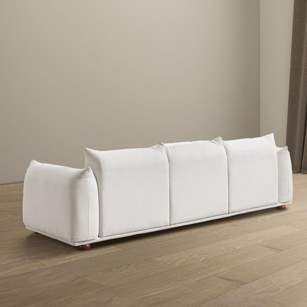 Ashcroft - Kely 100" Boucle Upholstered Sofa