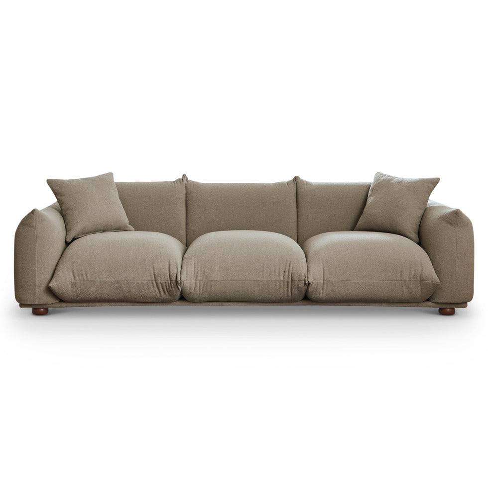 Ashcroft - Kely 100" Boucle Upholstered Sofa