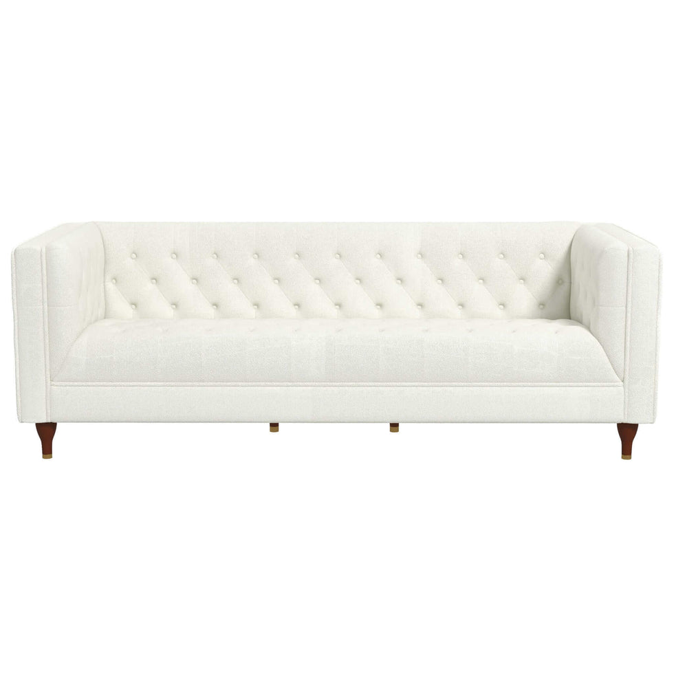 Ashcroft - Evelyn Mid-Century Modern Luxury Chesterfield Sofa