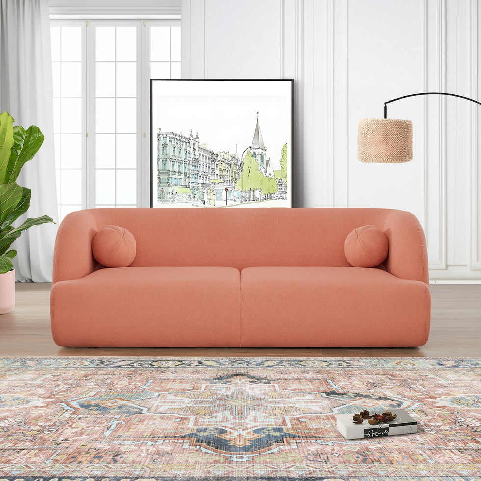 Ashcroft - Anna French Boucle Sofa