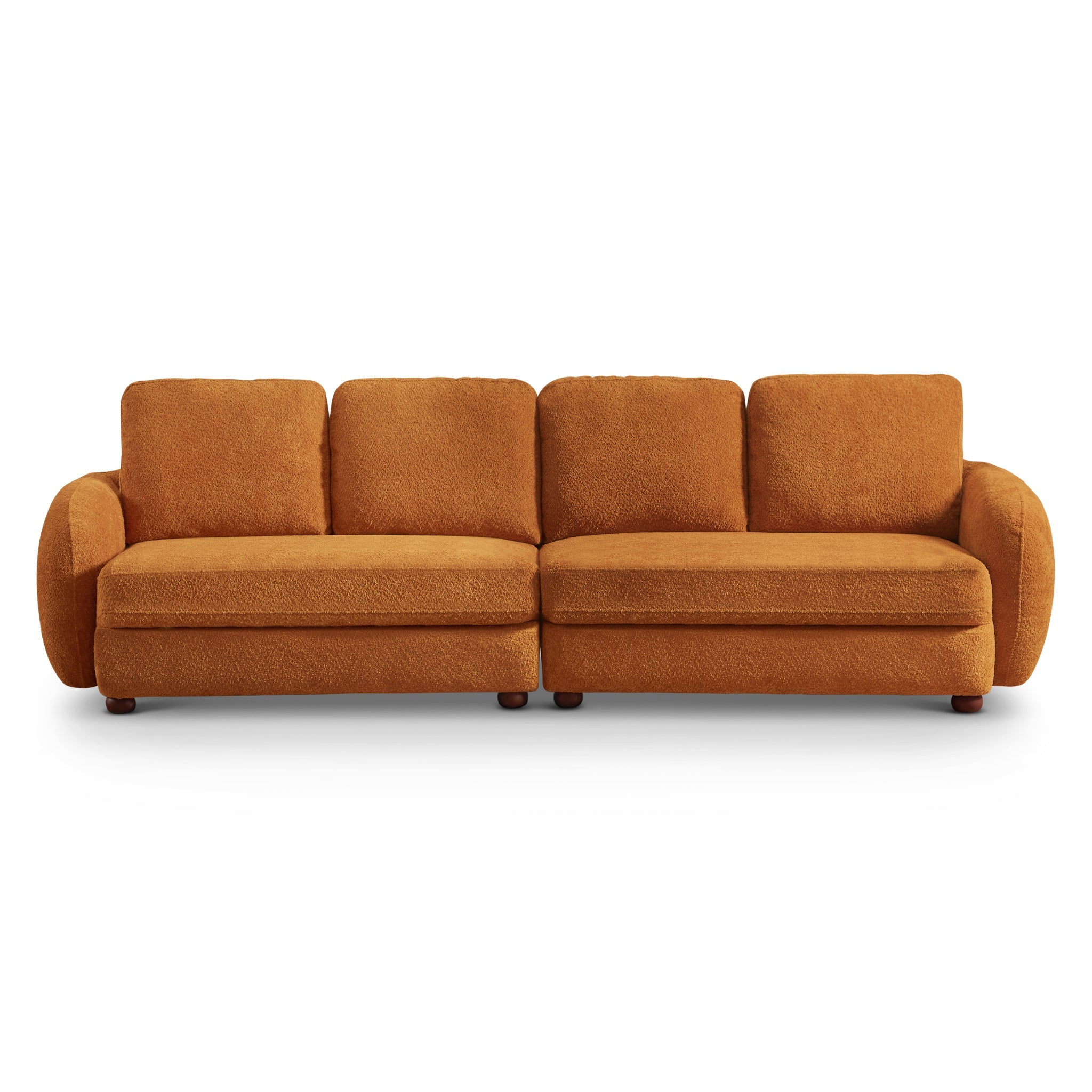 Ashcroft - Paton 114.5" Boucle Fabric Sofa