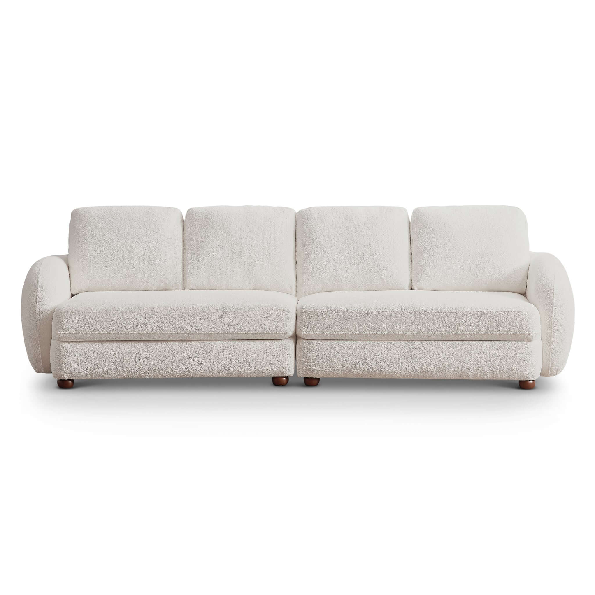 Ashcroft - Paton 114.5" Boucle Fabric Sofa