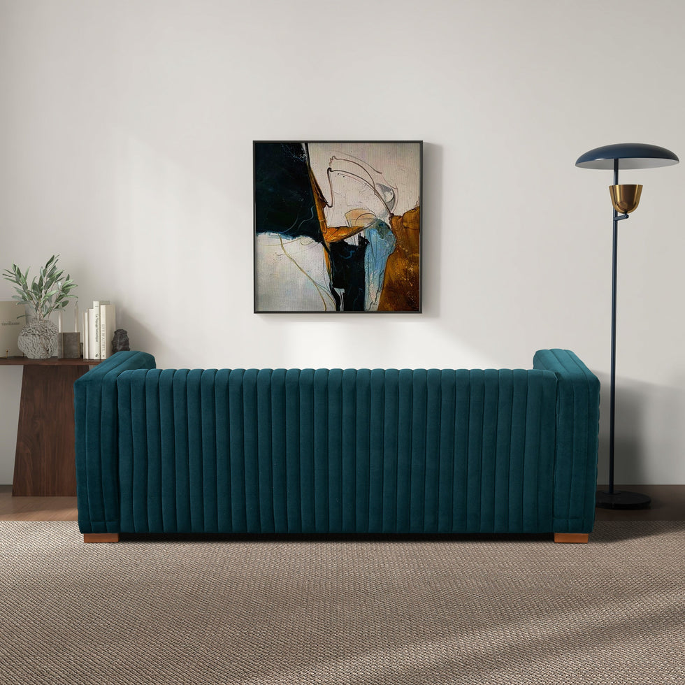 Ashcroft - Elara Velvet Sofa