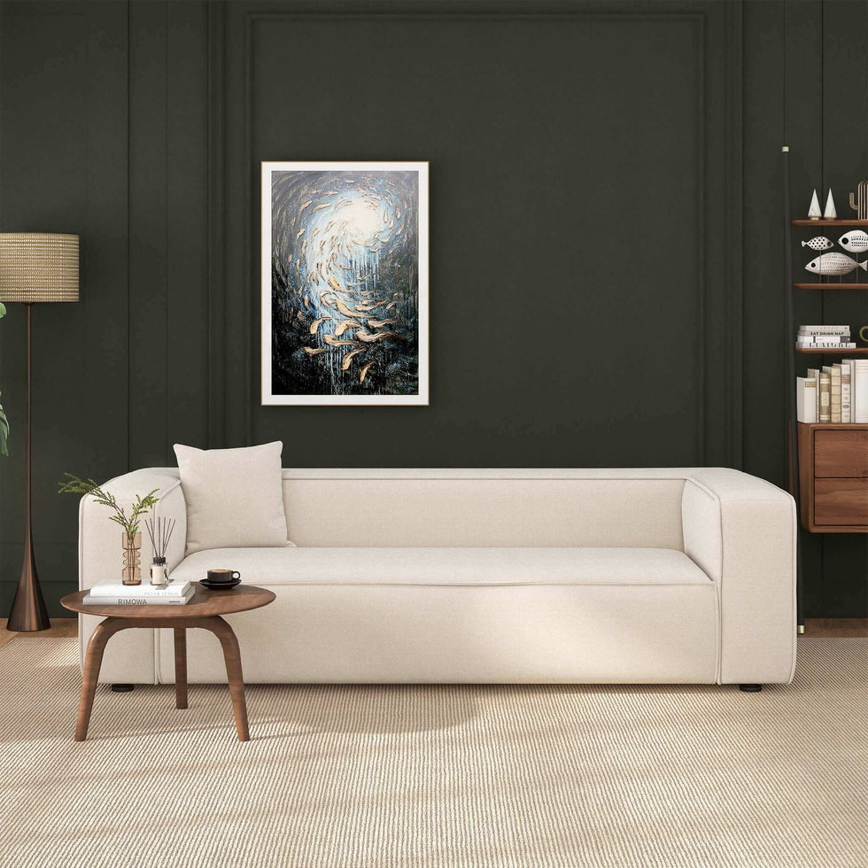 Ashcroft - Marshall Modern Boucle Sofa