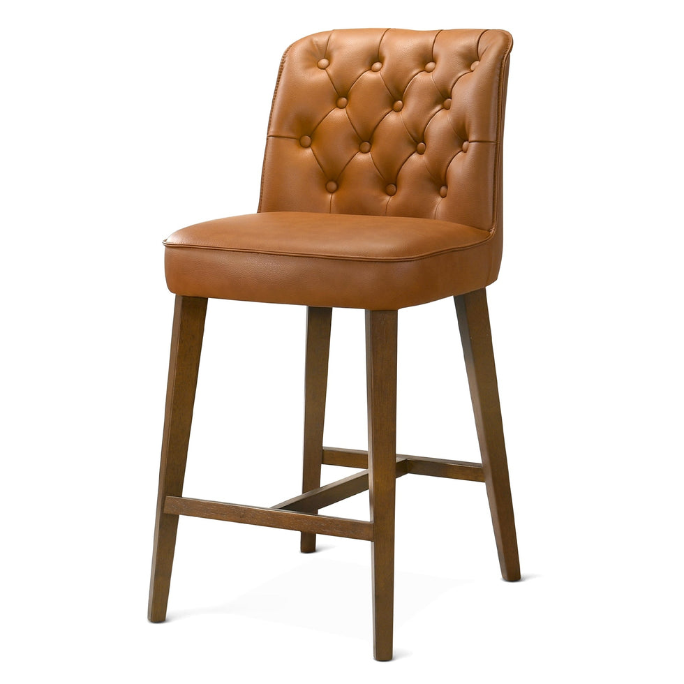 Ashcroft - Peoria Elegant Mid-Century Modern Counter Stool for Kitchen Island