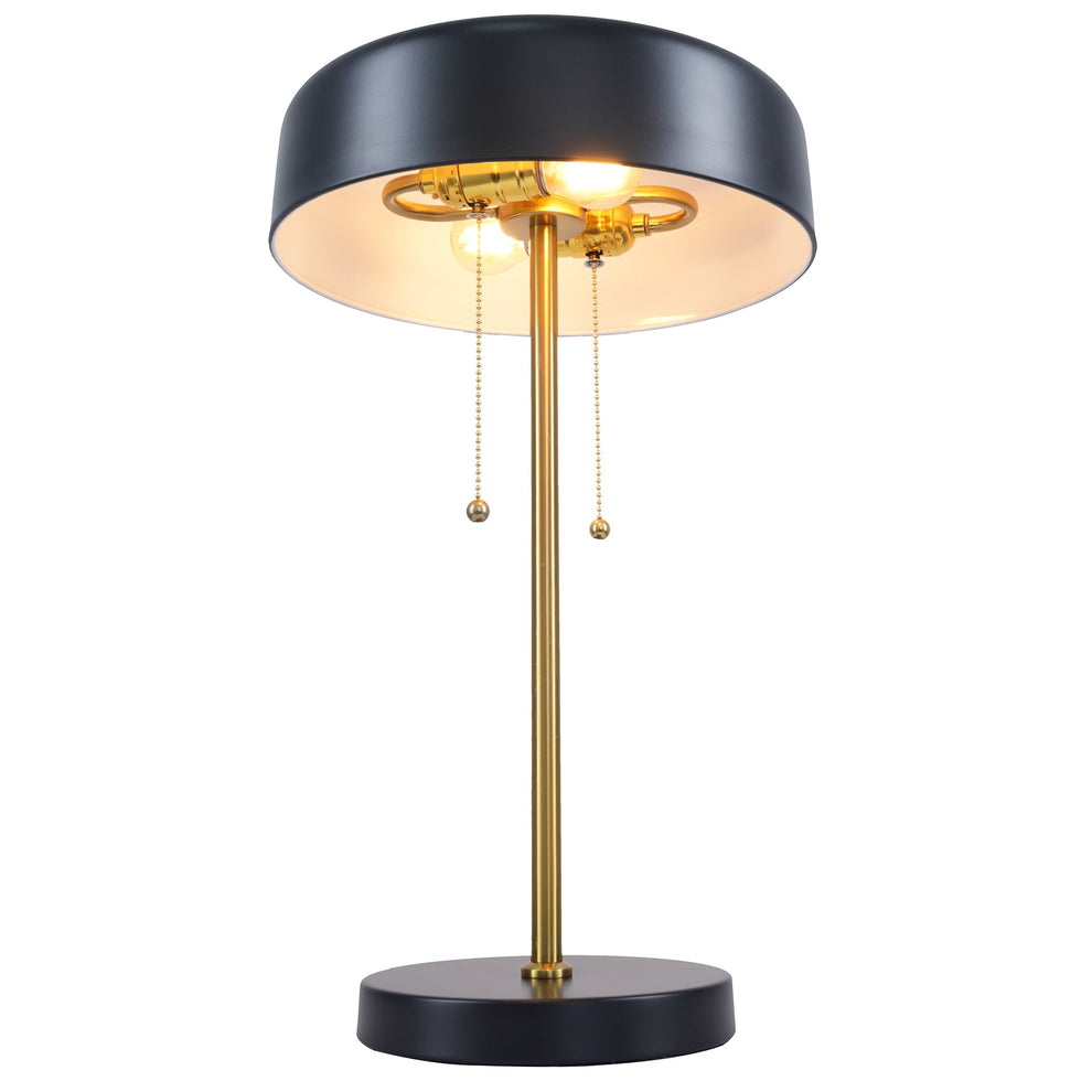 Ashcroft - Obni Table Lamp with Black outer and White inner