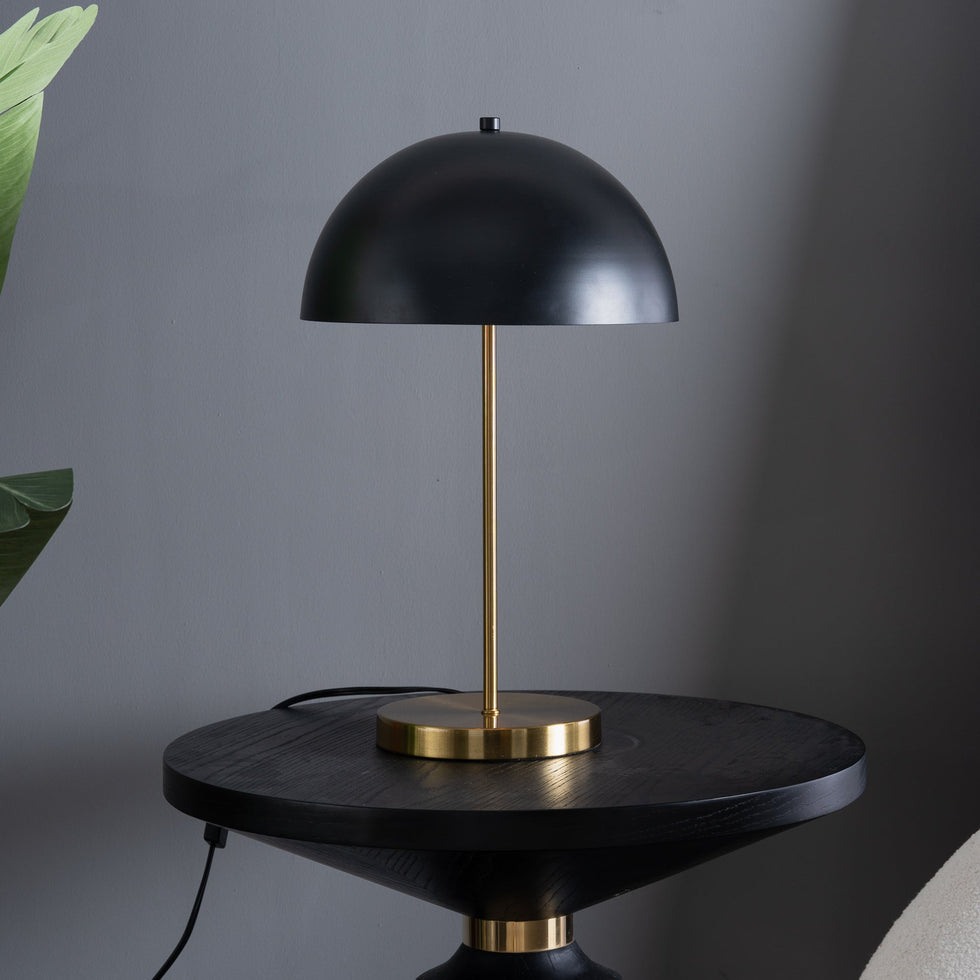 Ashcroft - Stratos Table Lamp - Black outer - White inner