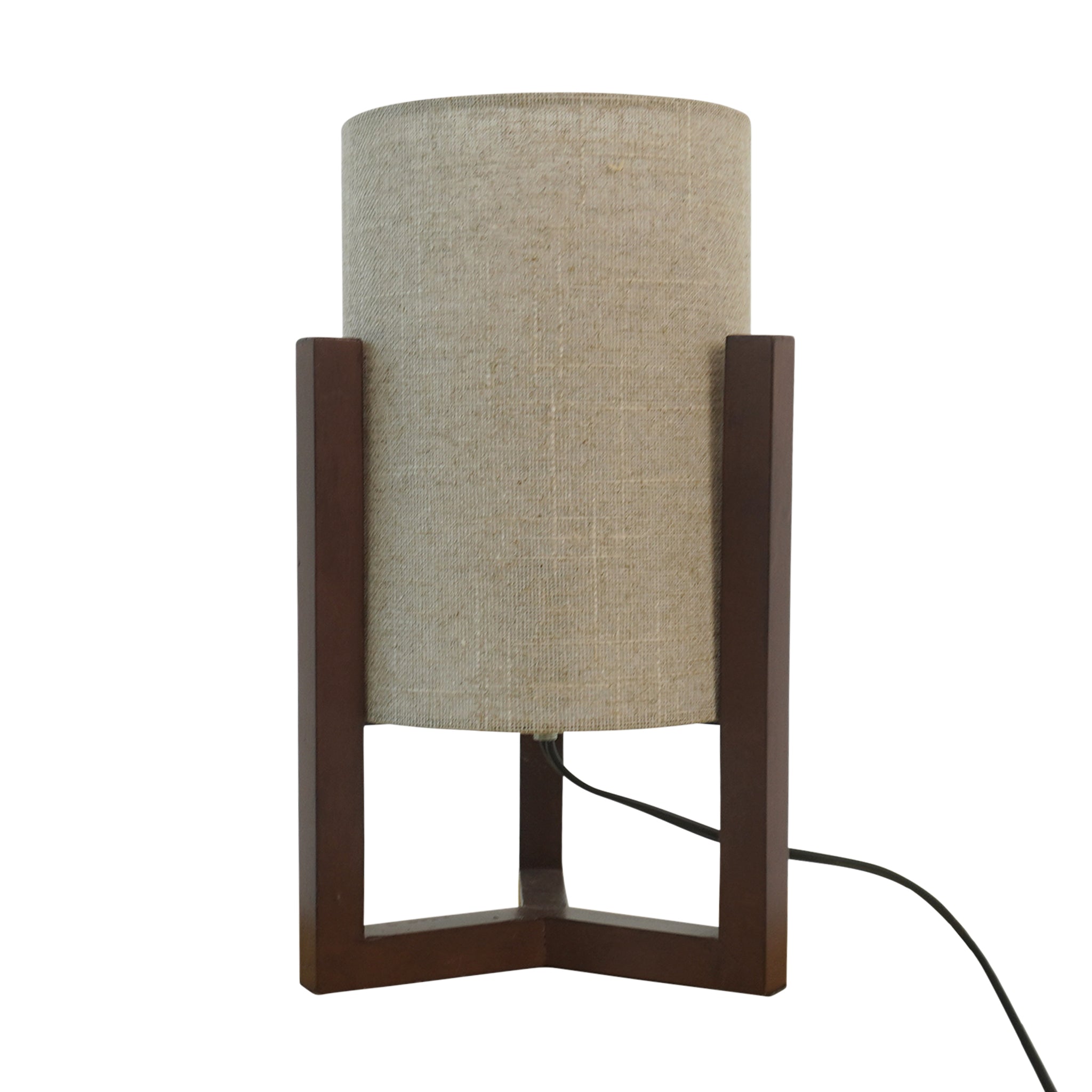 Ashcroft - Sylva Glass Table Lamp With Gray Shade