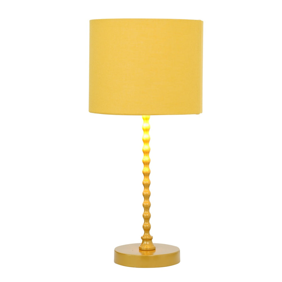 Ashcroft - Sereno Table Lamp Ochre and Gold