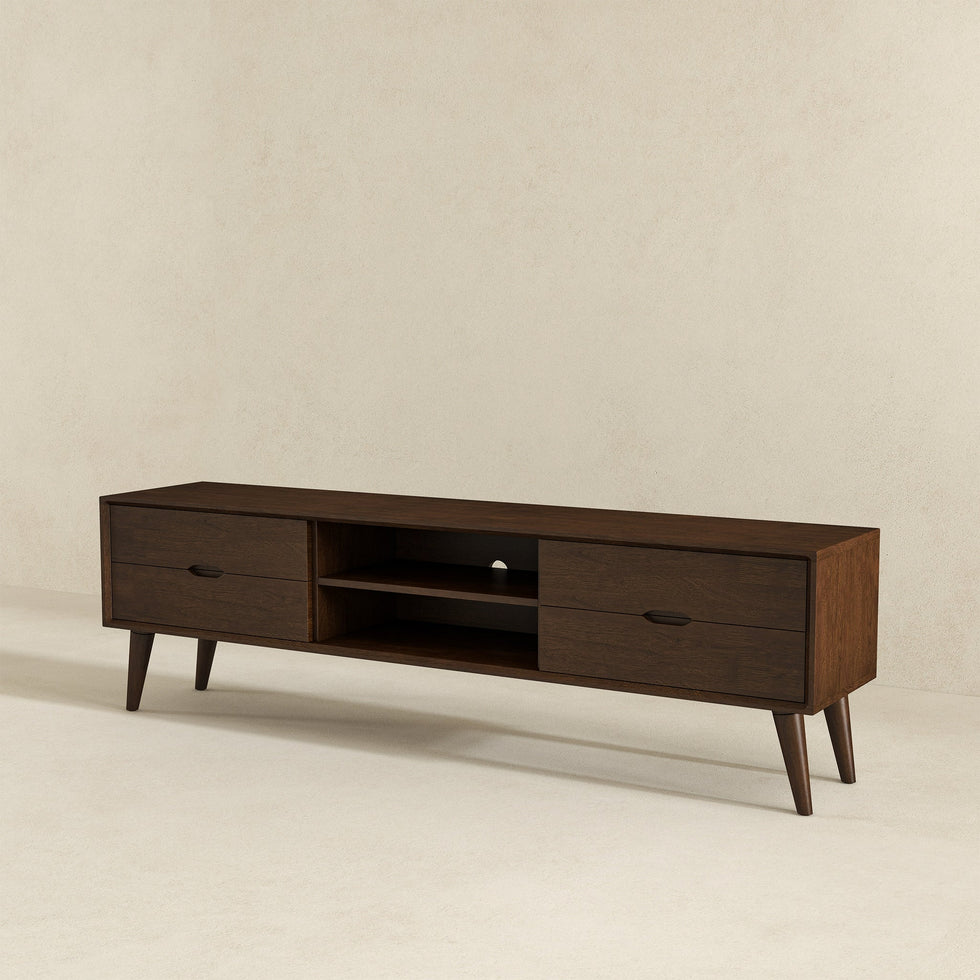 Ashcroft - Adrian Walnut TV Stand