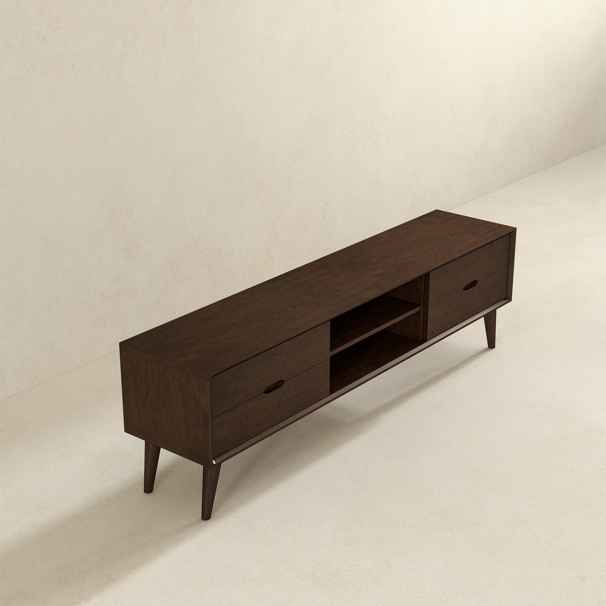 Ashcroft - Adrian Walnut TV Stand
