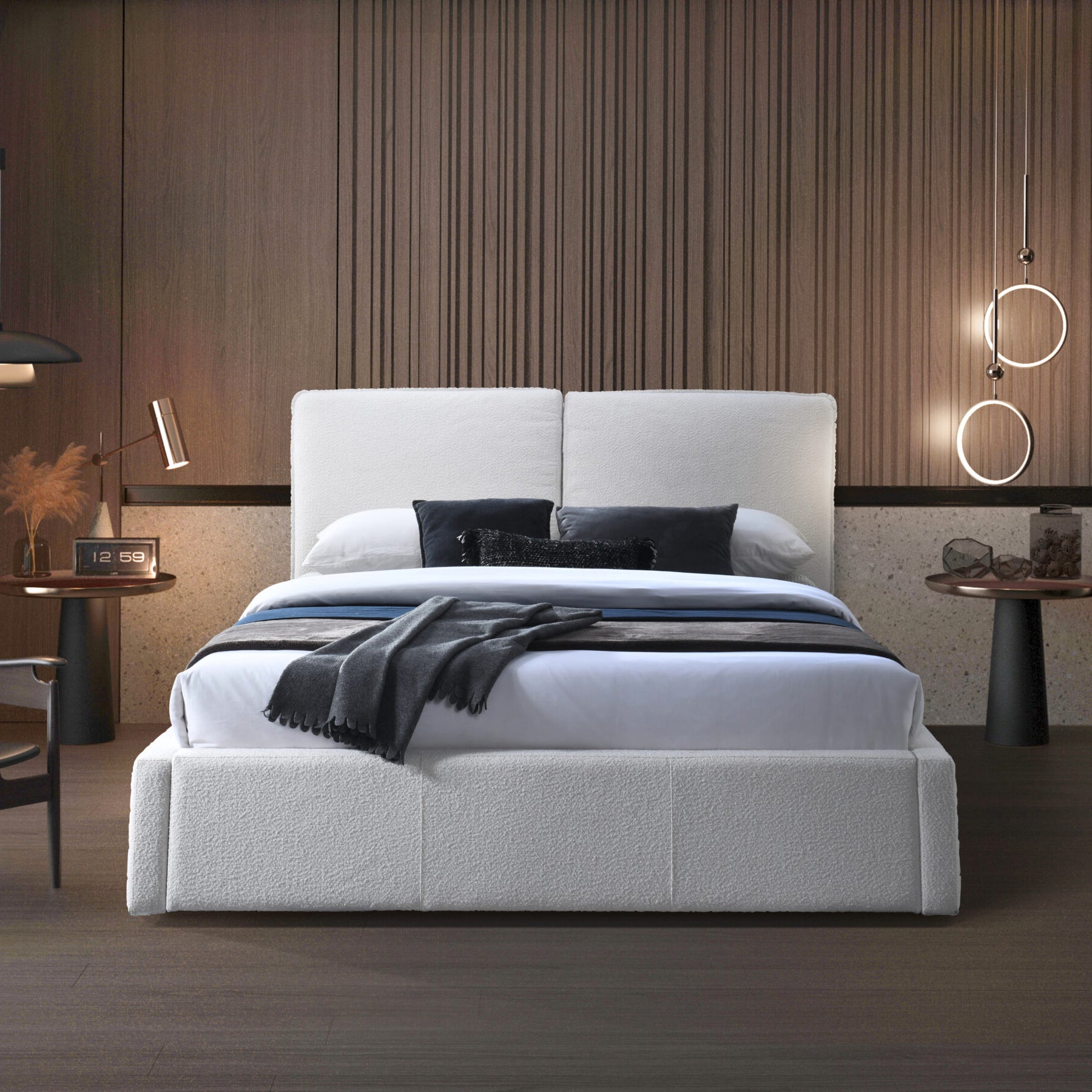 Contempo - Bella Upholstered Bed