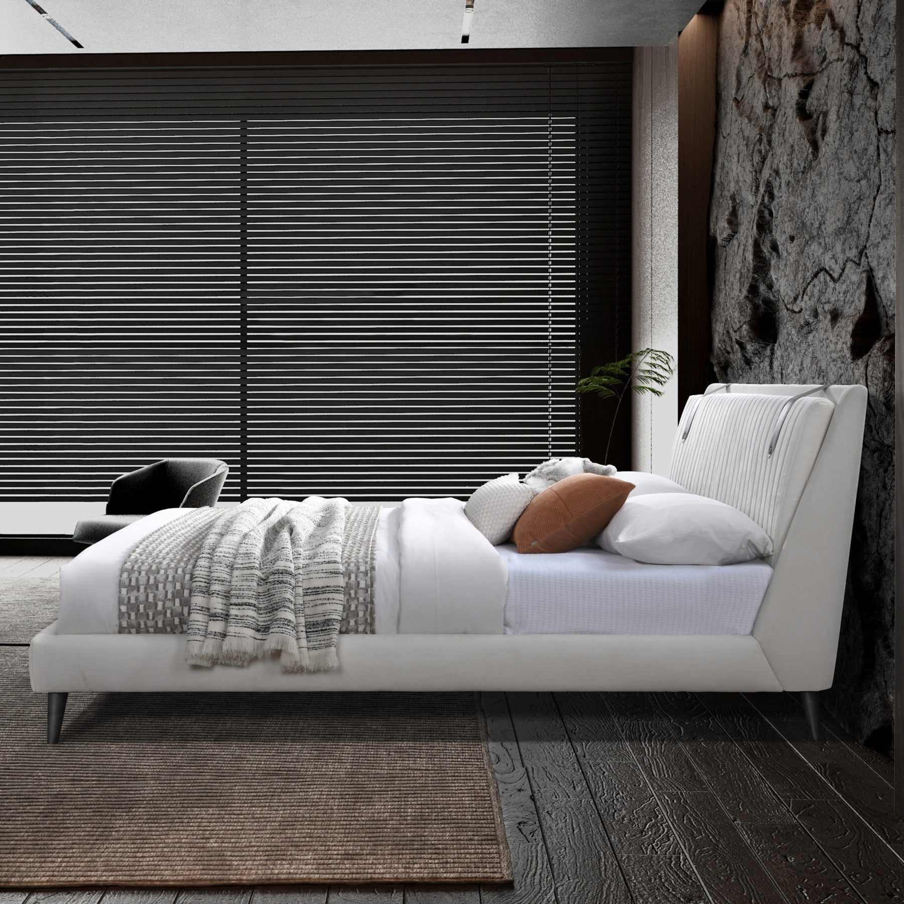 Contempo - Camila Upholstered Bed