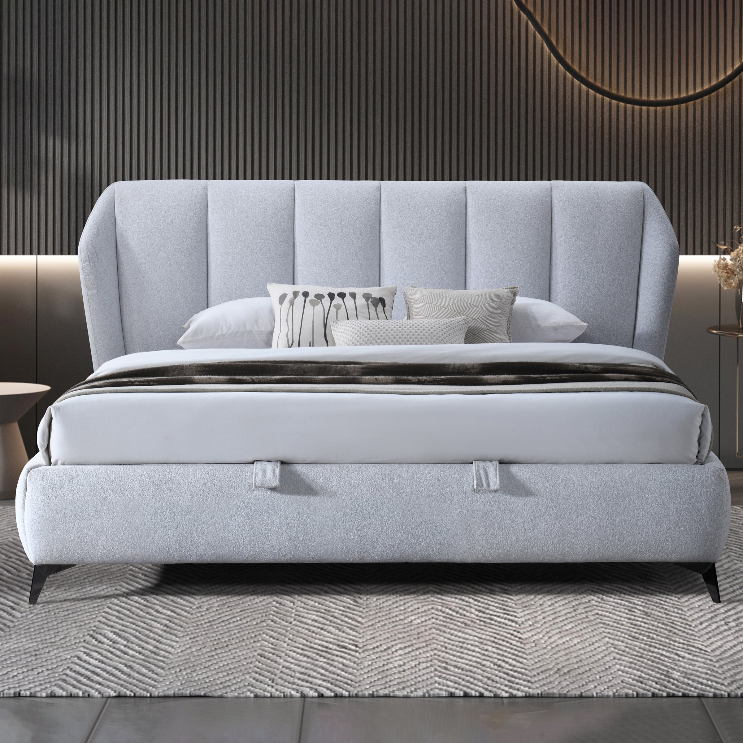 Contempo - Donna Upholstered Storage Bed