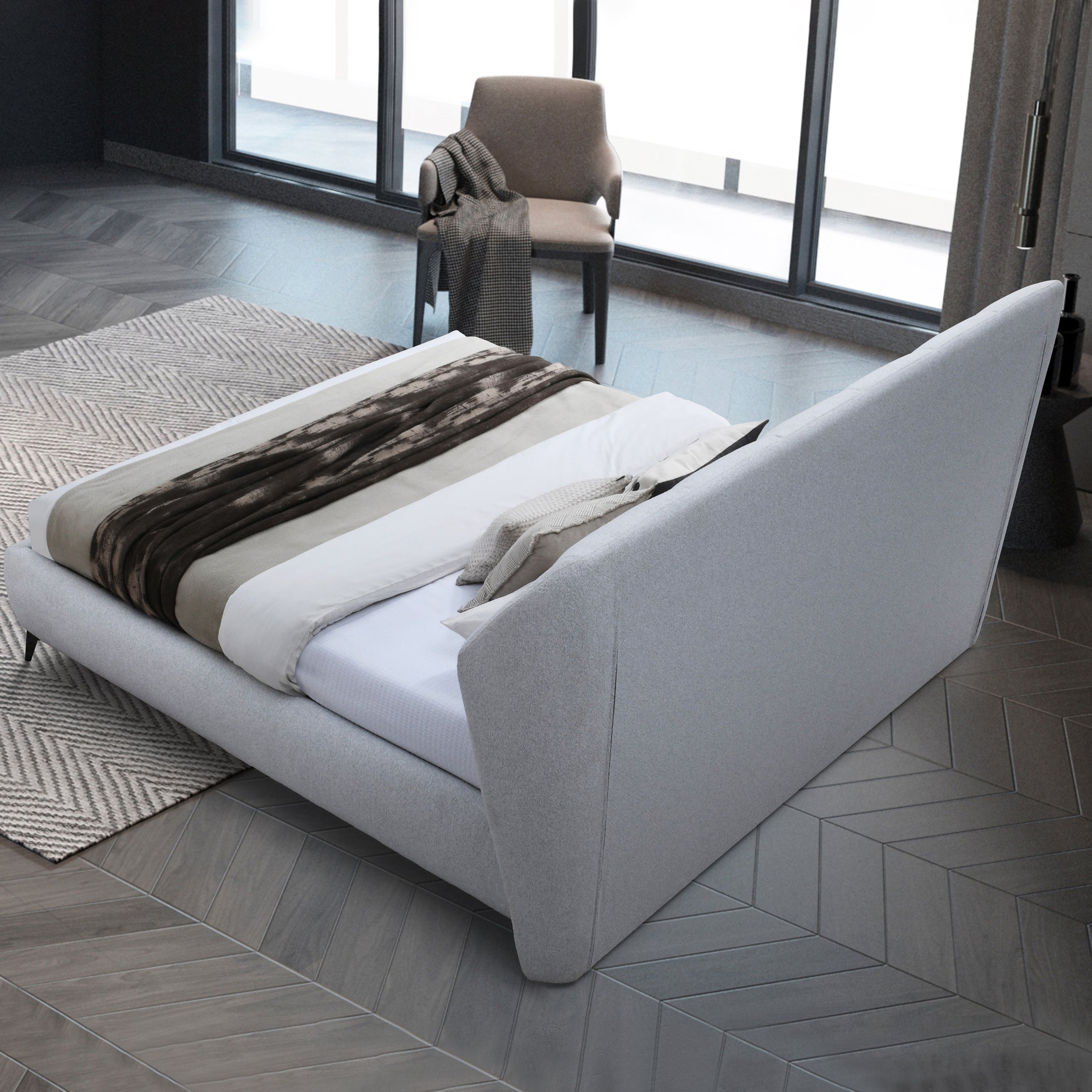 Contempo - Donna Upholstered Storage Bed