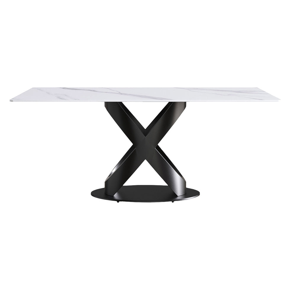 Crenus - Basalto Rectangular Dining Table