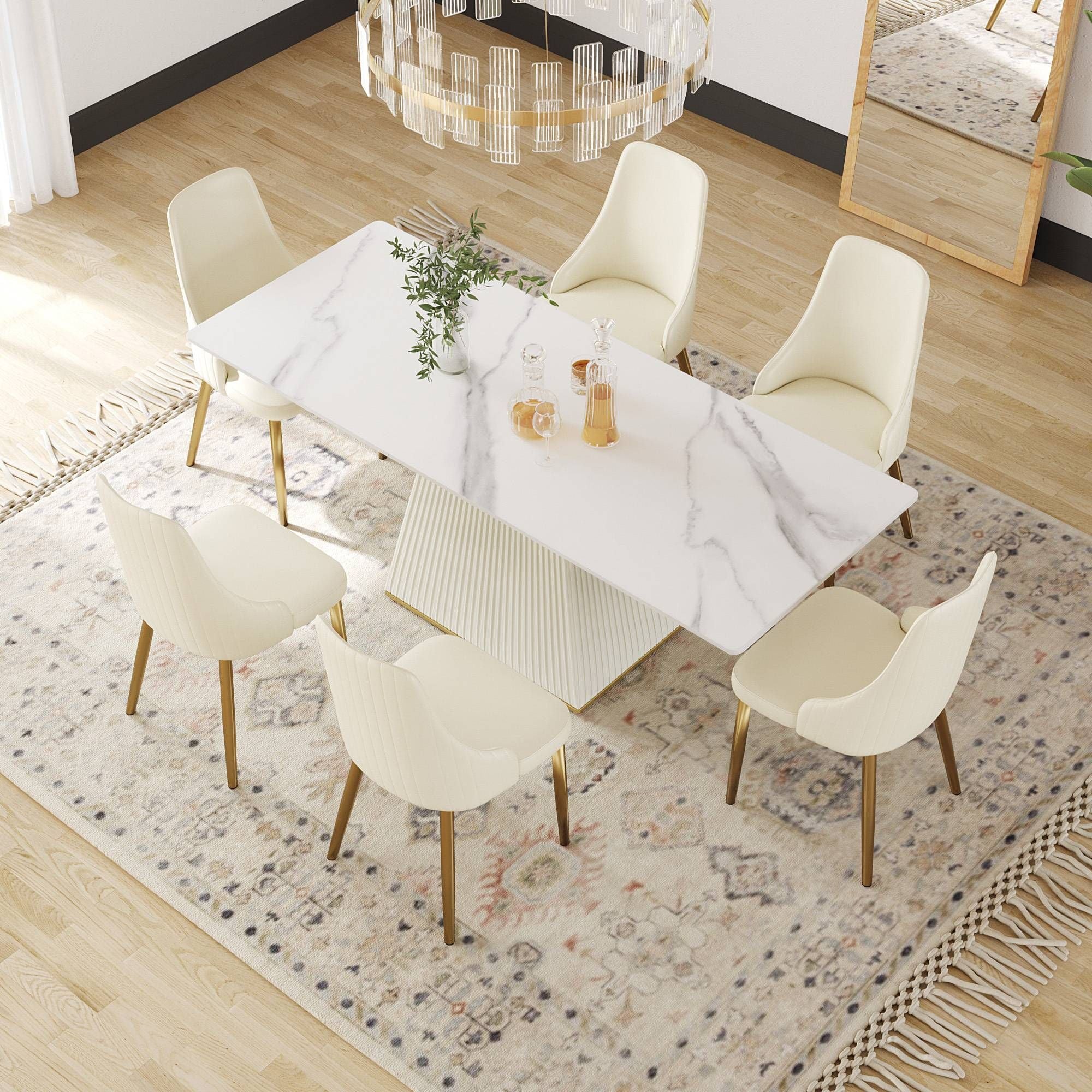Crenus - Luna Rectangular Dining Table