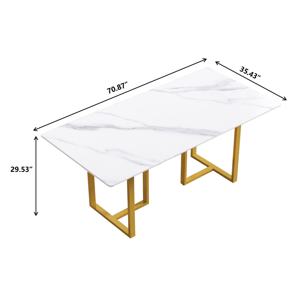 Crenus - Trani Rectangular Dining Table
