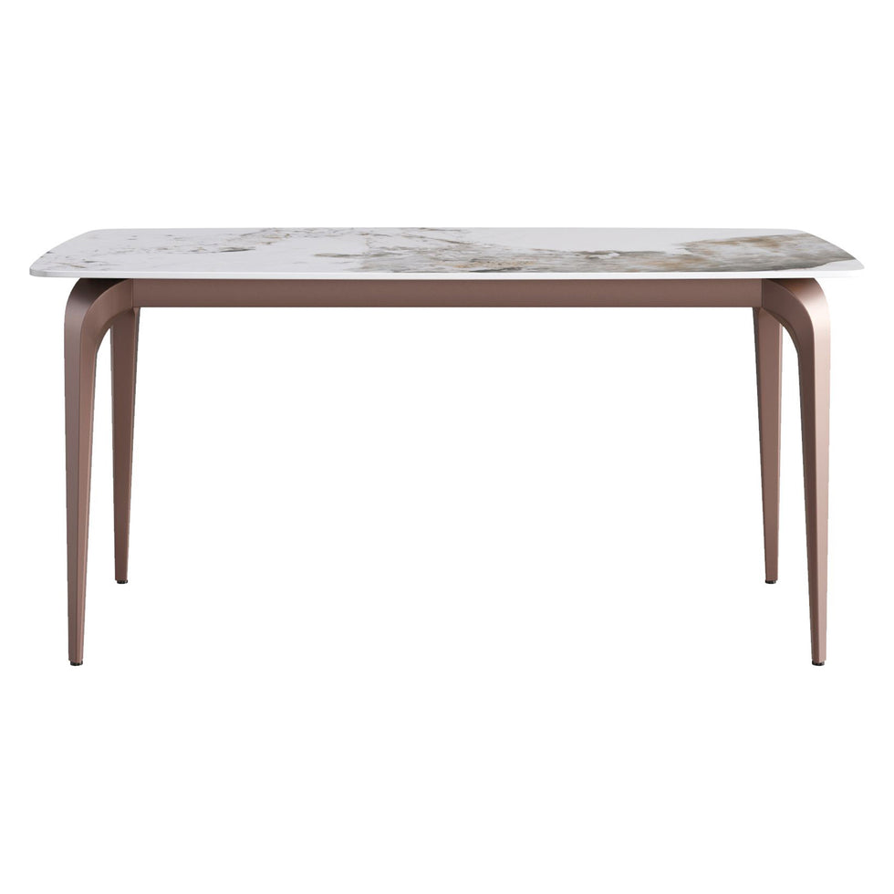 Crenus - Sicilia Curved Rectangular Dining Table