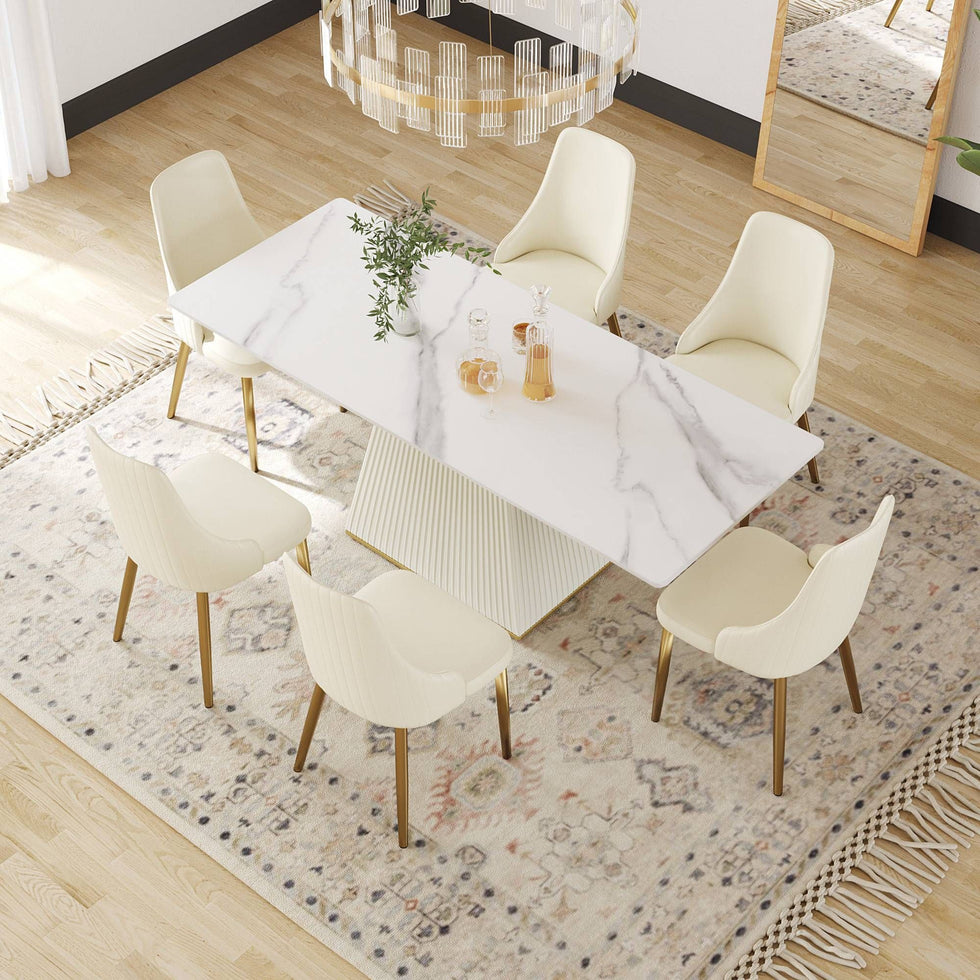 Crenus - Luna Rectangular Dining Table