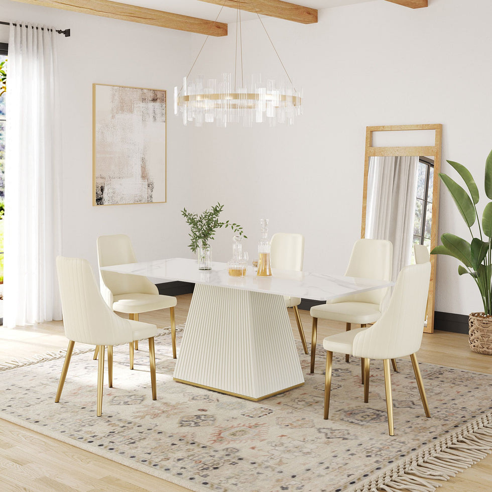 Crenus - Luna Rectangular Dining Table