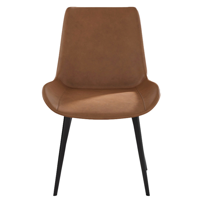 Crenus - Peterann Brown Leather Dining Chair Set of 2