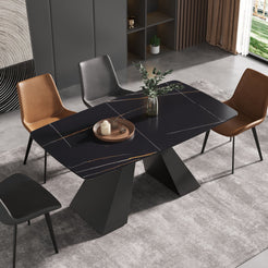 Crenus - La Regina Curved Rectangular Dining Table