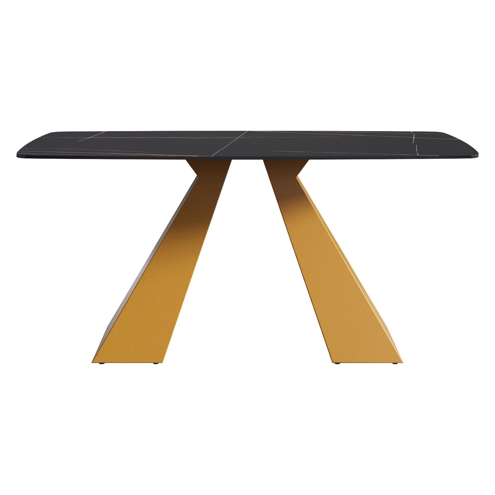 Crenus - La Regina Curved Rectangular Dining Table