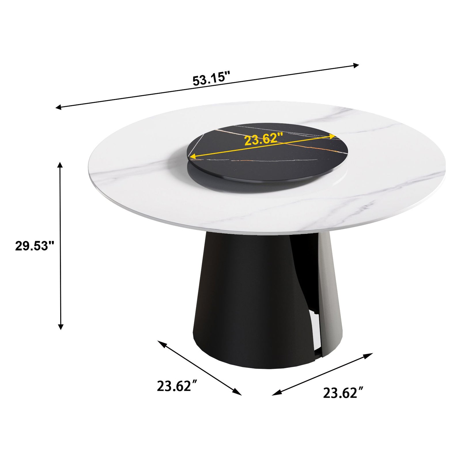 Crenus - Cigno Round Dining Table