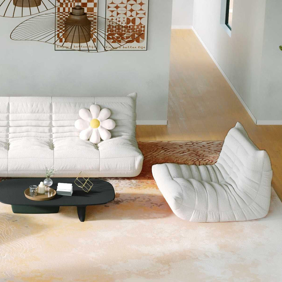 Crenus - 34.25" Caterpillar Sofa Chair