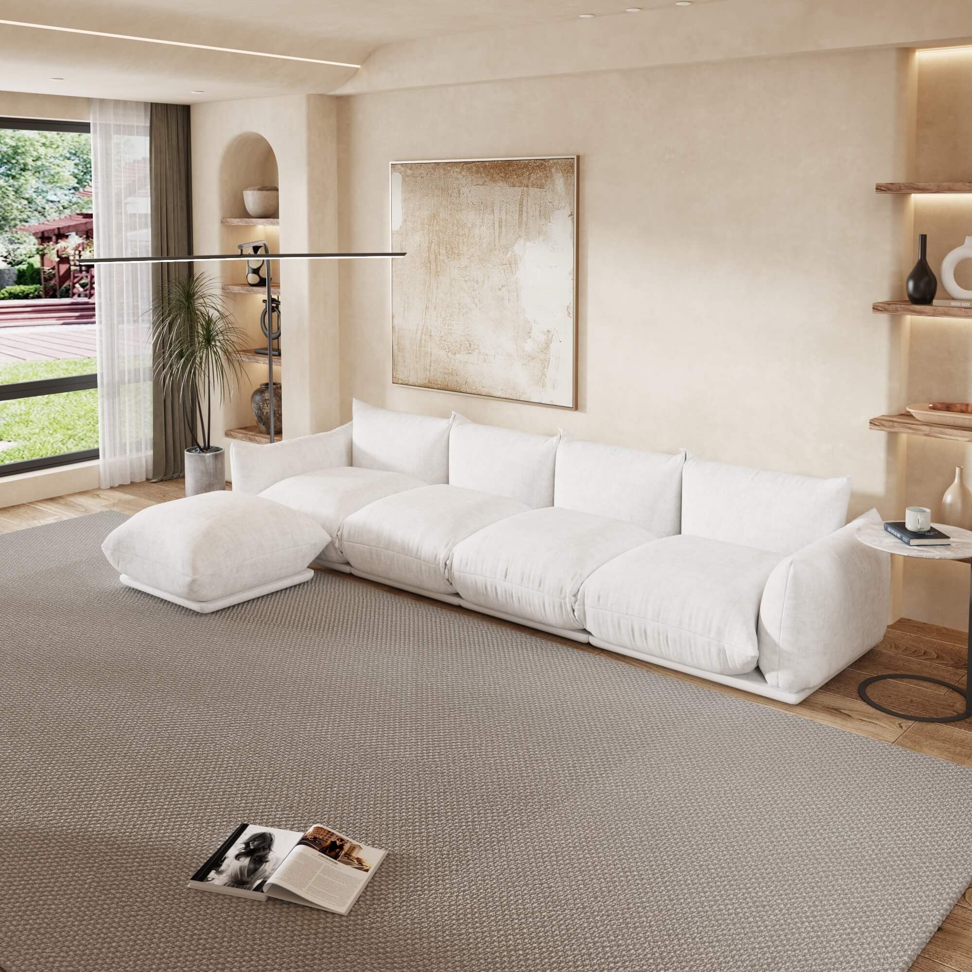 Crenus - Sereno Ottoman for Sectional Sofa
