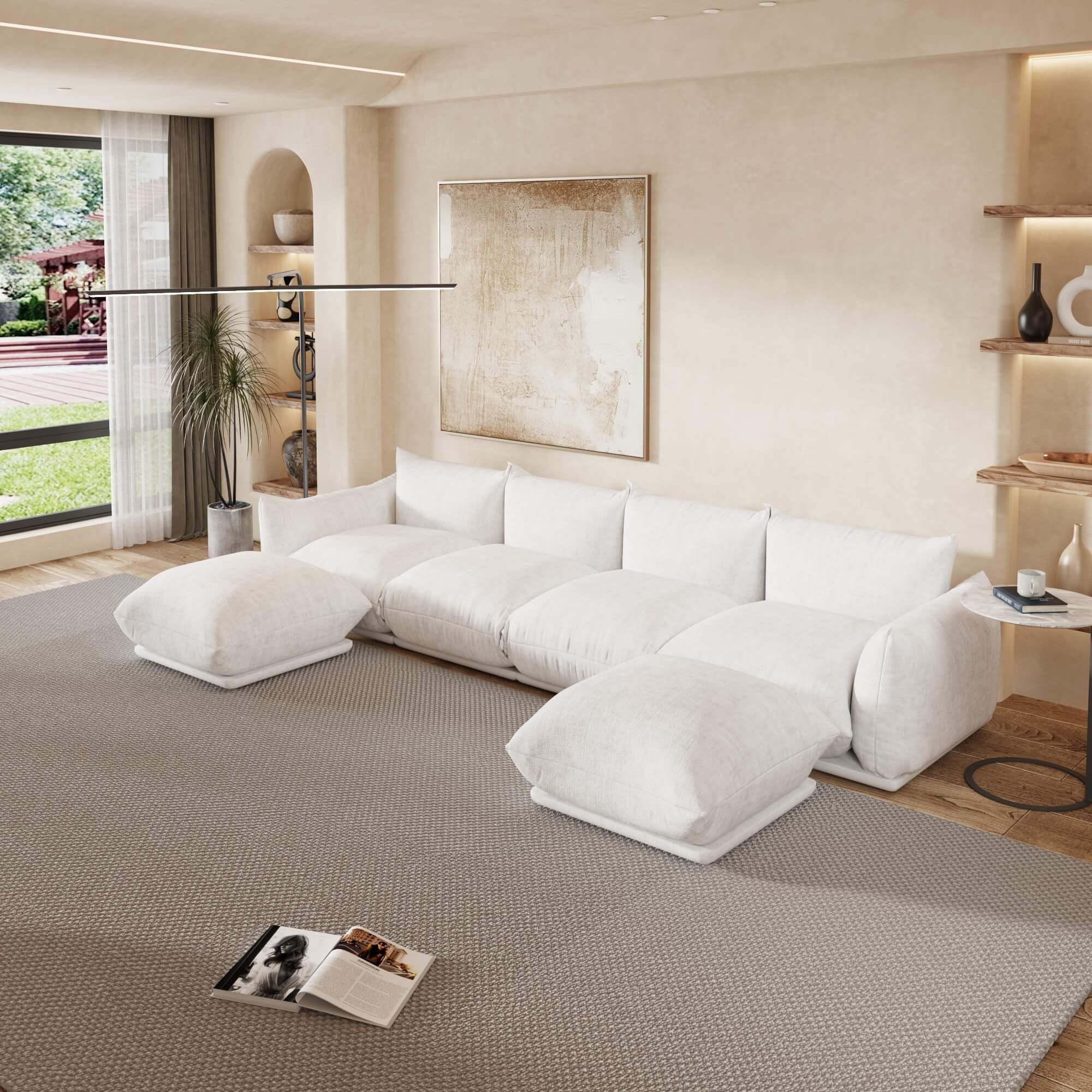 Crenus - Sereno Ottoman for Sectional Sofa