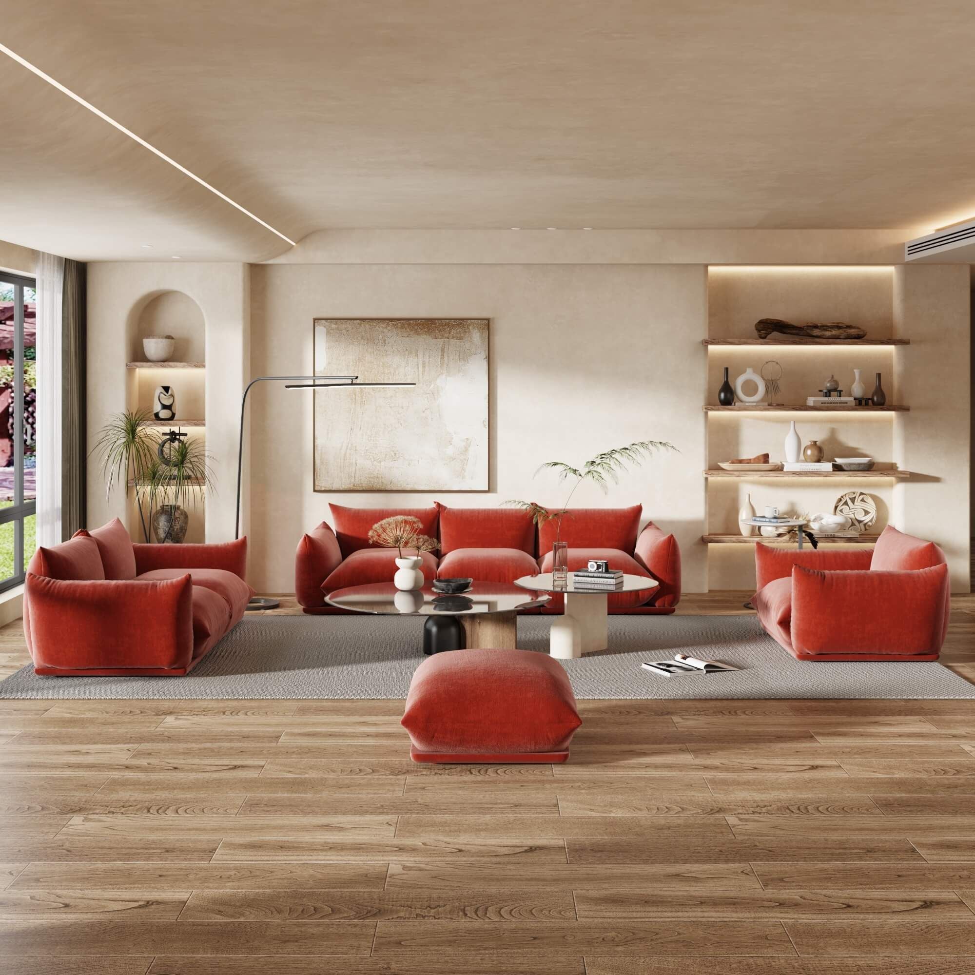 Crenus - Sereno Ottoman for Sectional Sofa