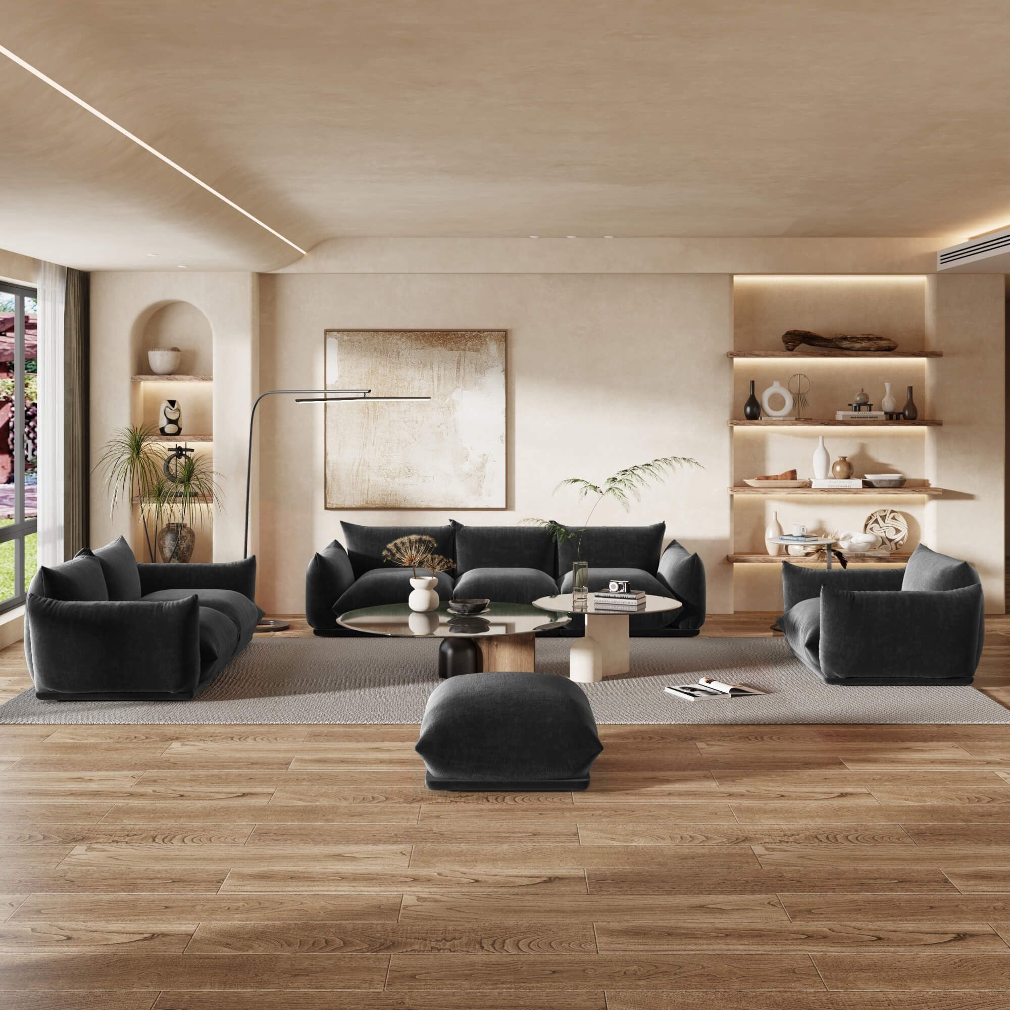Crenus - Sereno Ottoman for Sectional Sofa