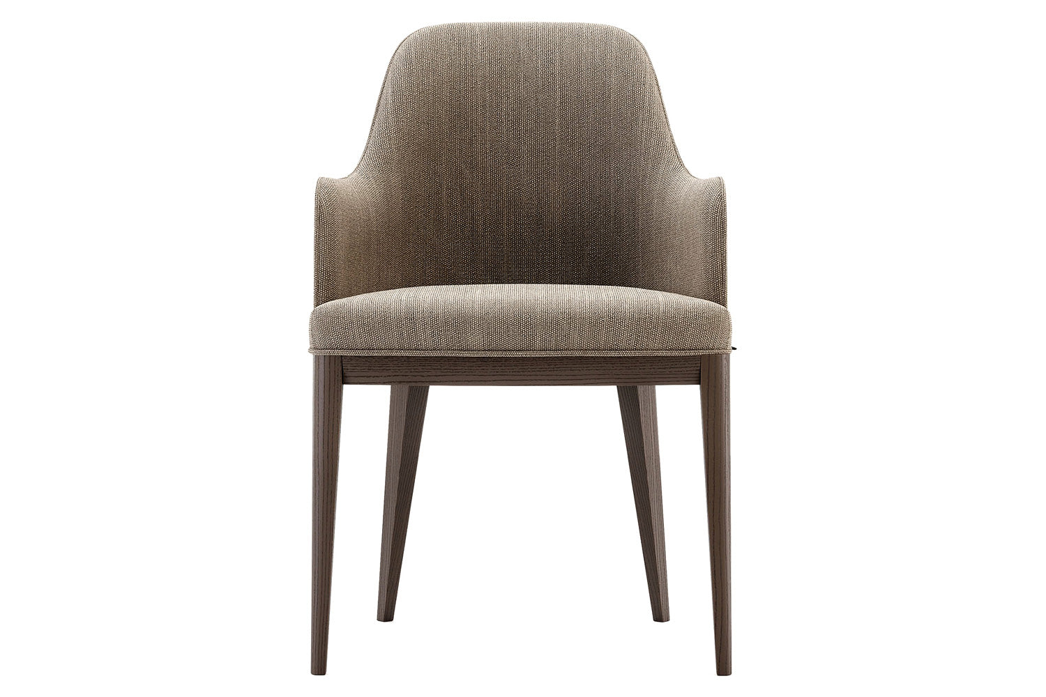 Domkapa - Anna Chair with Armrest Wooden Baseboard