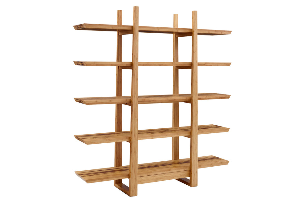 Greenington - Magnolia Shelf in Caramelized/Exotic Tiger, Bamboo
