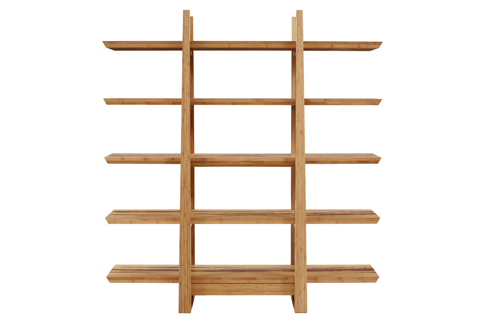 Greenington - Magnolia Shelf in Caramelized/Exotic Tiger, Bamboo