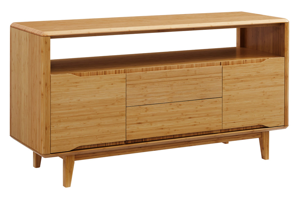 Greenington - Currant Media Unit in Caramelized, Bamboo