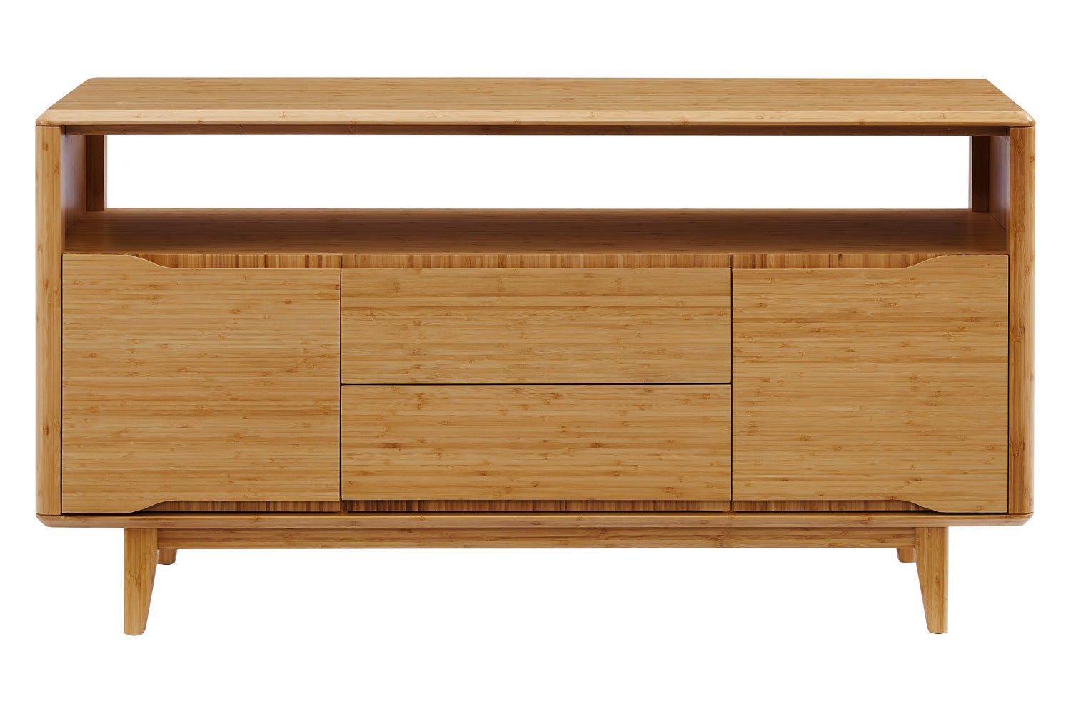 Greenington - Currant Media Unit in Caramelized, Bamboo