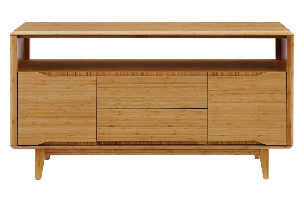 Greenington - Currant Media Unit in Caramelized, Bamboo