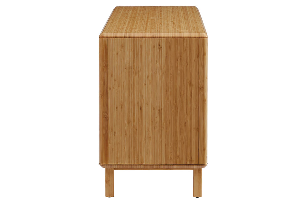Greenington - Currant Media Unit in Caramelized, Bamboo