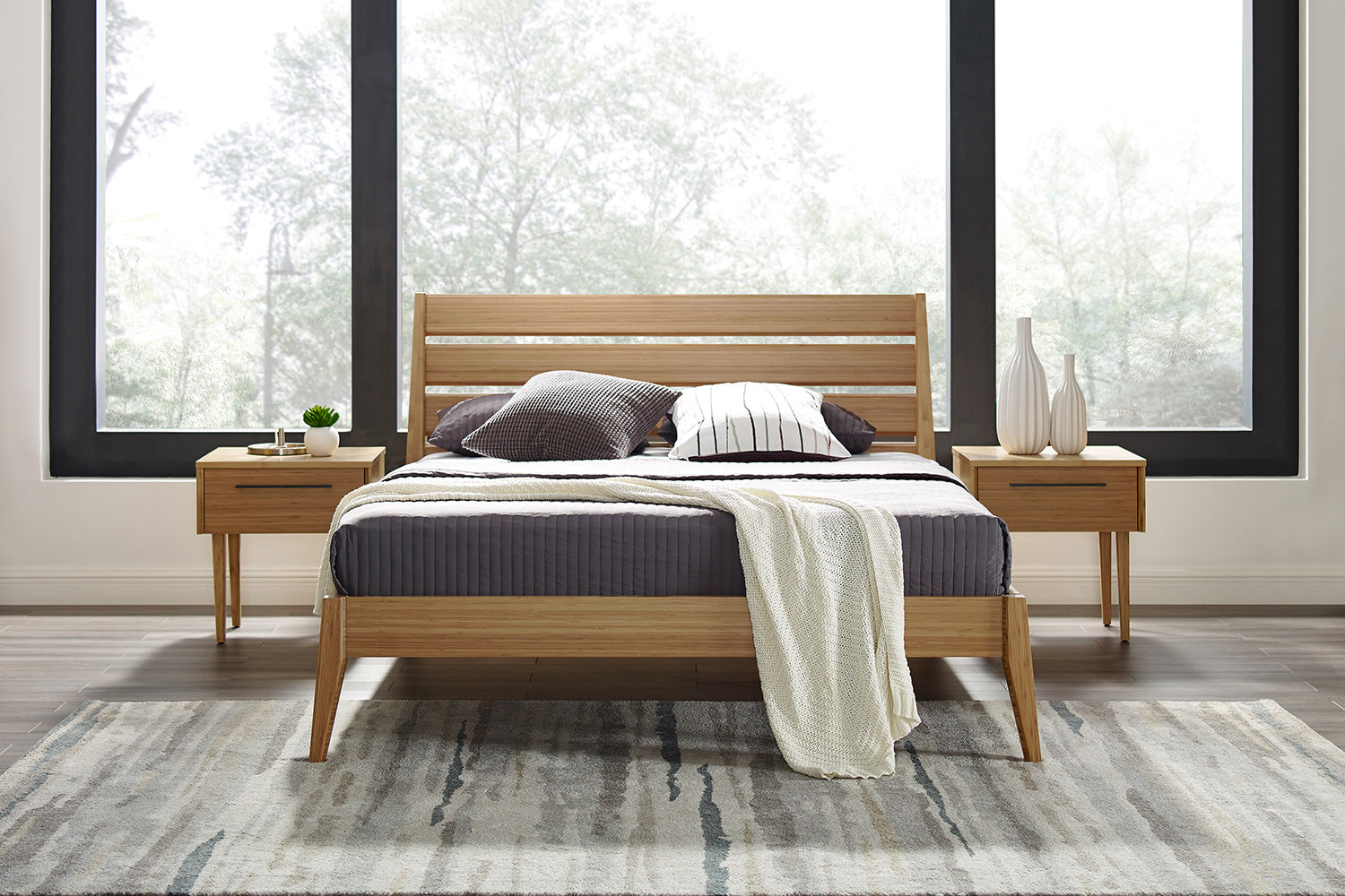Greenington - Sienna Nightstand in Caramelized, Bamboo