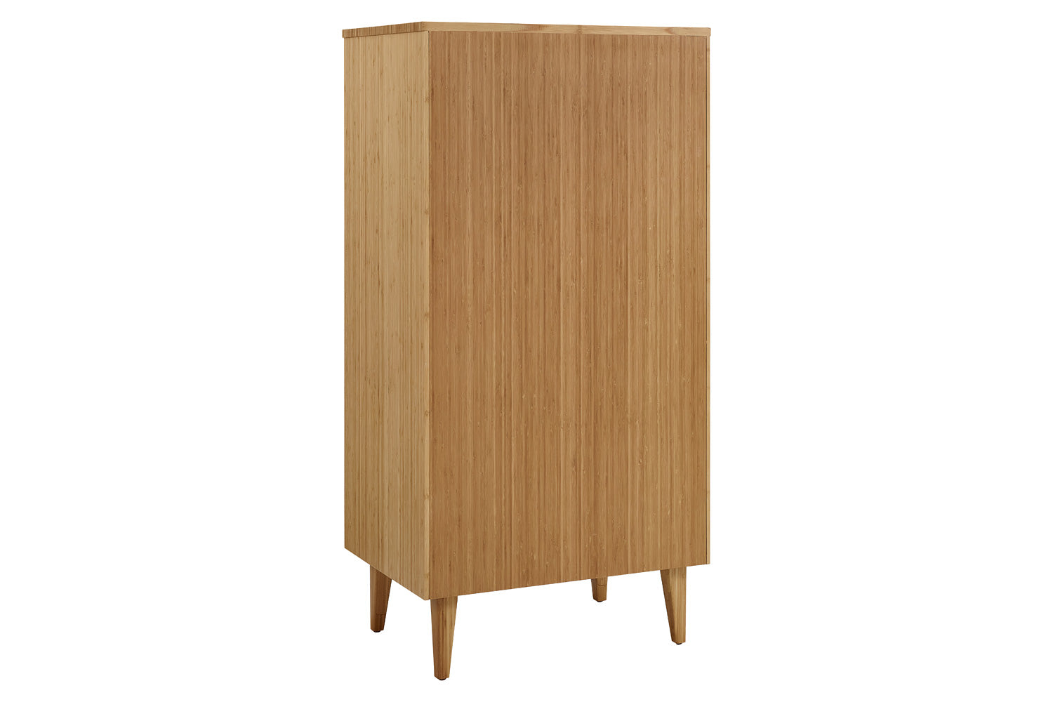 Greenington - Sienna Five Drawer High Chest in Caramelized, Bamboo