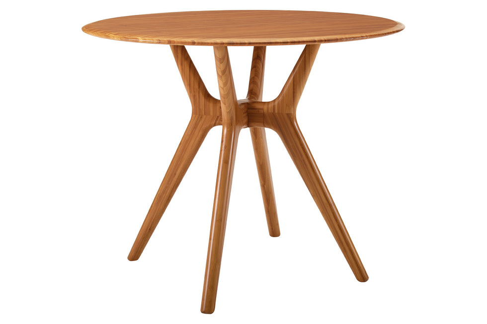 Greenington Sitka 36" Round Dining Table - Amber, Bamboo