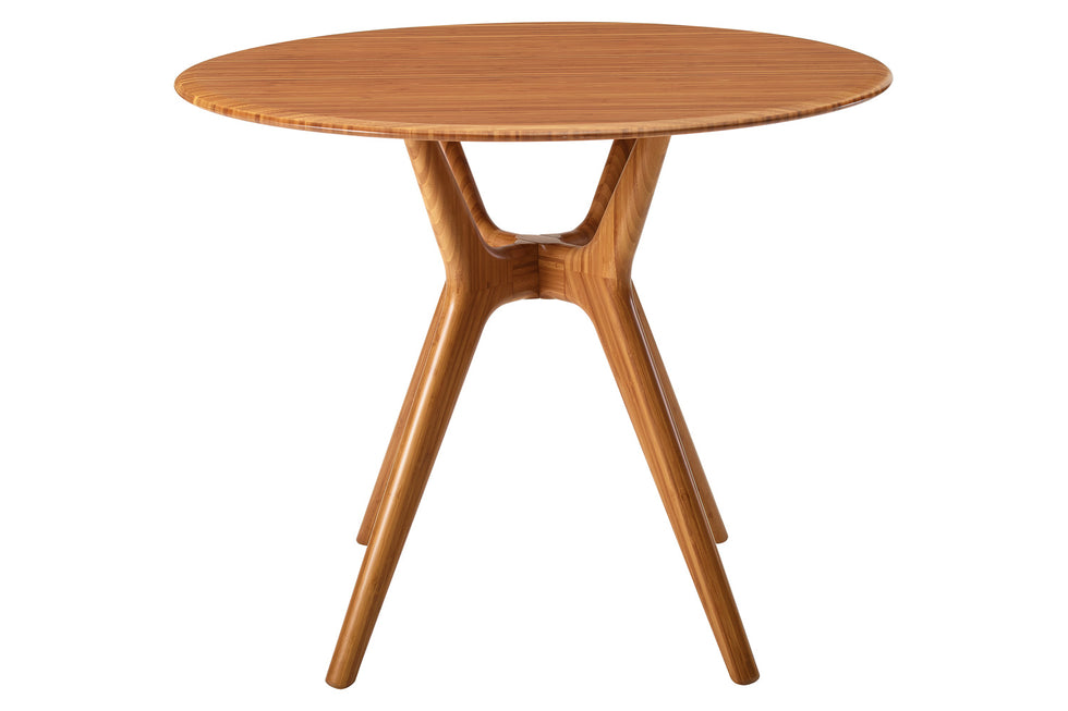 Greenington Sitka 36" Round Dining Table - Amber, Bamboo