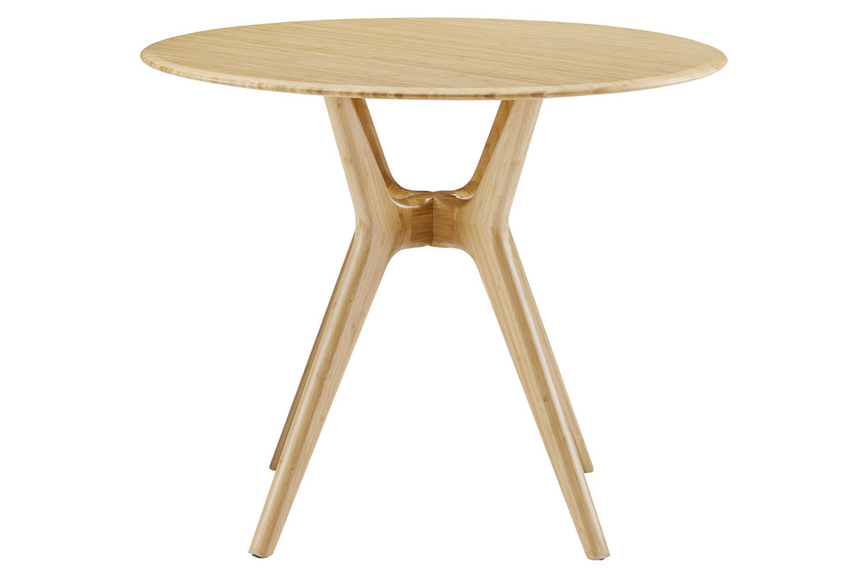 Greenington Sitka 36" Round Dining Table - Wheat, Bamboo
