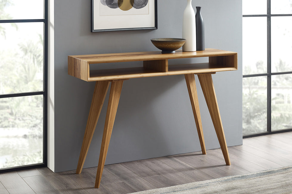 Greenington - Azara Console Table in Caramelized, Bamboo