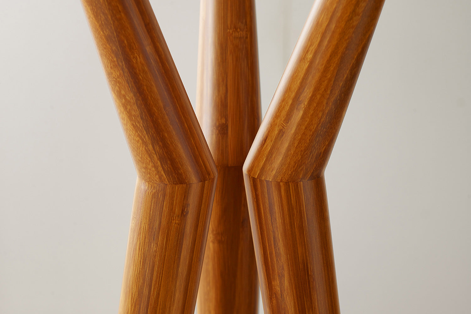 Greenington - Spire Coat Tree in Amber, Solid Moso Bamboo