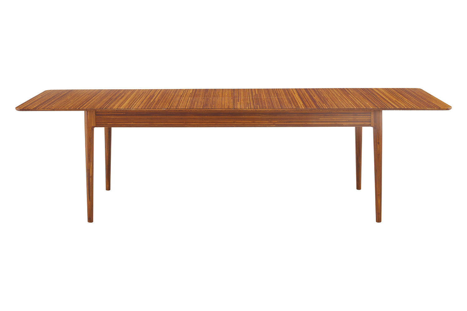 Greenington - Erikka 110" Double-Leaves Extension Dining Table in Amber, Bamboo